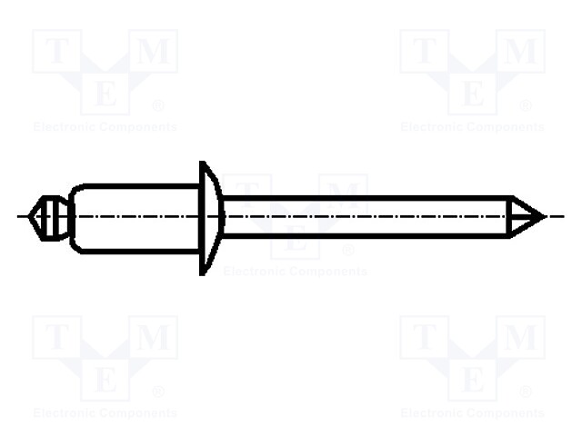 TAPD 612 BSLF 14 4,8X15,2 / 7,9-9,5